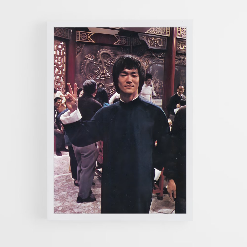 Poster Bruce lee – affiche Kung Fu (vue 3)